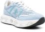 Premiata Net en Suède Sneakers Blue Dames - Thumbnail 2