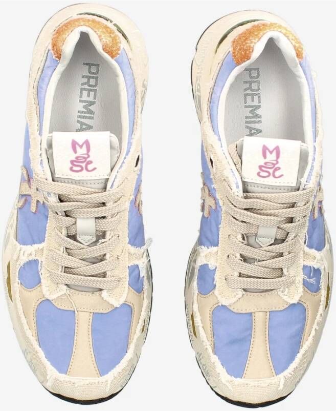 Premiata Retro Style Sneakers Beige Dames