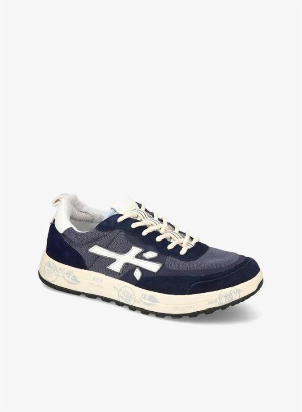 Premiata Nous Sneakers Blue Heren