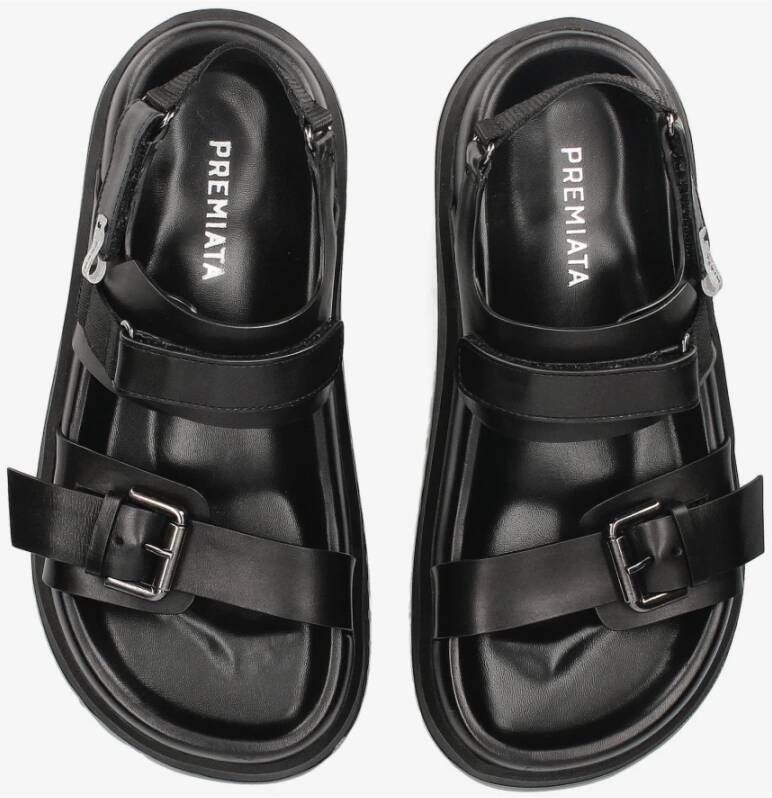 Premiata Plateau sandalen van leer
