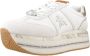 Premiata Beth 7037 Deportiva Plataforma Sneakers White Dames - Thumbnail 19