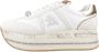 Premiata Beth 7037 Deportiva Plataforma Sneakers White Dames - Thumbnail 20