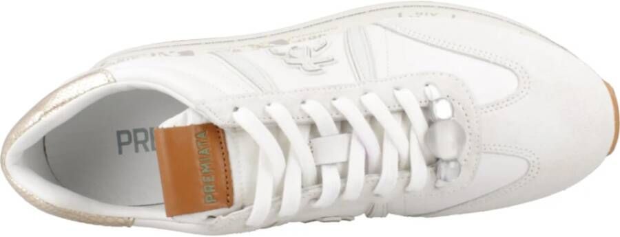Premiata Beth 7037 Deportiva Plataforma Sneakers White Dames