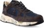Premiata Bruin Blauwe Sneakers Stijlvol en Comfortabel Brown Heren - Thumbnail 32