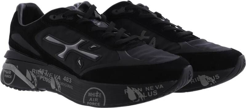 Premiata Premium Herensneakers Stijlvol en Duurzaam Black Heren