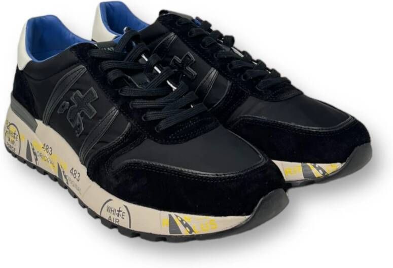 Premiata Premium Sneakers Zwart Heren