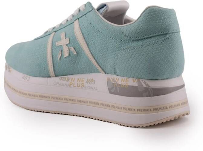Premiata Python Print Hoge Platform Sneakers