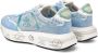 Premiata Retro Sneakers Blue Dames - Thumbnail 2