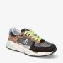 Premiata Retro stijl leren sneakers Multicolor Dames - Thumbnail 4