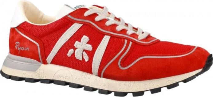 Premiata Rode Ryan Retro Sneakers Red Heren