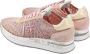 Premiata Kwaliteitslederen sneaker met koordtextuur Pink Dames - Thumbnail 7