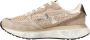 Premiata Roze suède en stoffen sneakers - Thumbnail 2