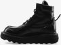 Premiata Enkellaarzen in rubber Cal M6874B Black Dames - Thumbnail 3