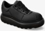 Premiata Cal M6610 veterschoenen van rubberized stof Black Dames - Thumbnail 4