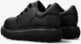 Premiata Cal M6610 veterschoenen van rubberized stof Black Dames - Thumbnail 5