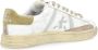 Premiata Russell 6746 Leren Sneaker Wit Groen White Heren - Thumbnail 5