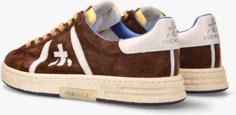 Premiata Russell Sneakers Premium Kwaliteit Bruin Heren
