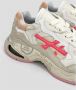 Premiata Sharky Sneaker Beige Roze Details Multicolor Dames - Thumbnail 2