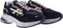 Premiata Innovatieve Sharky Sneakers met landelijke inspiratie Blue - Thumbnail 4