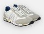 Premiata Heren Sneakers Lucyd 206E van leer en suède White Heren - Thumbnail 10