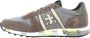Premiata Grijze Suède en Nylon Sneakers Grijs Heren - Thumbnail 9