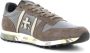 Premiata Grijze Suède en Nylon Sneakers Grijs Heren - Thumbnail 10