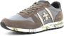 Premiata Grijze Suède en Nylon Sneakers Grijs Heren - Thumbnail 12
