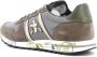 Premiata Grijze Suède en Nylon Sneakers Grijs Heren - Thumbnail 13