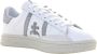 Premiata Glitter Bloemenprint Sneakers White Dames - Thumbnail 4