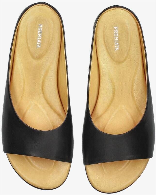 Premiata Slipper met contrasterende voetbed en voering