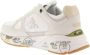 PREMIATA Lage Sneakers Dames Mase-d Maat: 39 Materiaal: Suède Kleur: Wit - Thumbnail 9