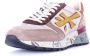 Premiata Beige Sneakers met Leren Voering en Rubberen Zool Beige Heren - Thumbnail 11