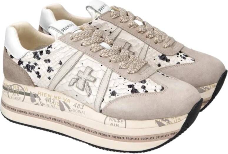 Premiata Sneakers Beige Dames