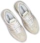 Premiata Suede Logo Sneakers Reguliere Pasvorm Rubberen Zool Beige Dames - Thumbnail 13