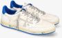 PREMIATA Lage Sneakers Heren Clay Maat: 40 Materiaal: Leer Kleur: Wit - Thumbnail 4