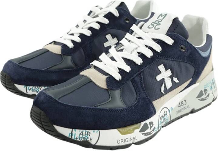 Premiata Sneakers Blauw Heren