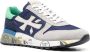 Premiata Leren en stoffen sneakers met rubberen zool Blue Heren - Thumbnail 11