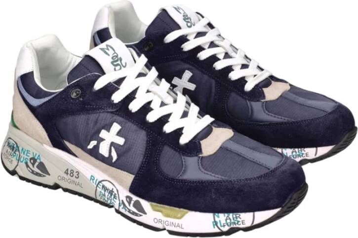 Premiata Sneakers Blauw Heren