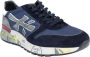 PREMIATA Lage Sneakers Heren Mick Maat: 45 Materiaal: Suède Kleur: Blauw - Thumbnail 9