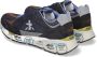 Premiata Blauwe Leren Sneakers met Suede en Nylon Inzetstukken Blue Heren - Thumbnail 12