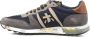 Premiata Eric 5377 Marineblauwe Sneakers met Contrastdetails Blauw Heren - Thumbnail 8
