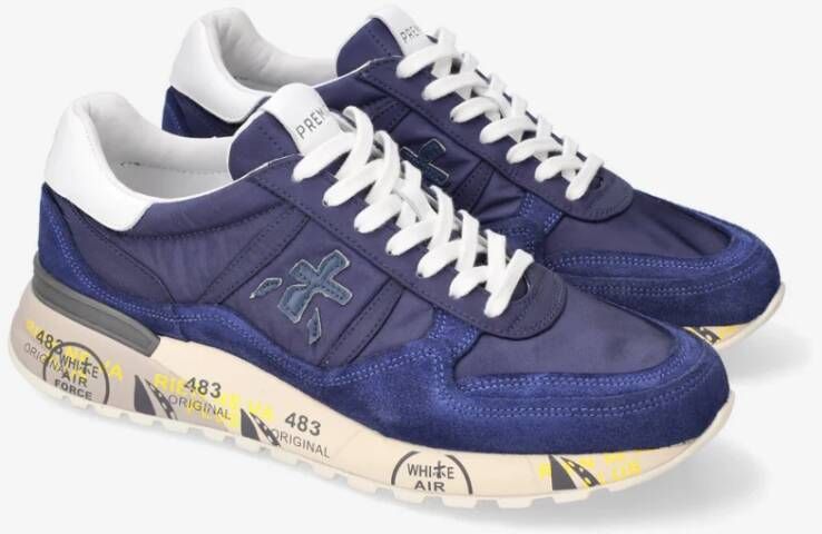 Premiata Sneakers Blauw Heren