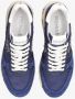 Premiata Zachte suède en nylon sneakers met aangepaste logo zool Blauw Heren - Thumbnail 4