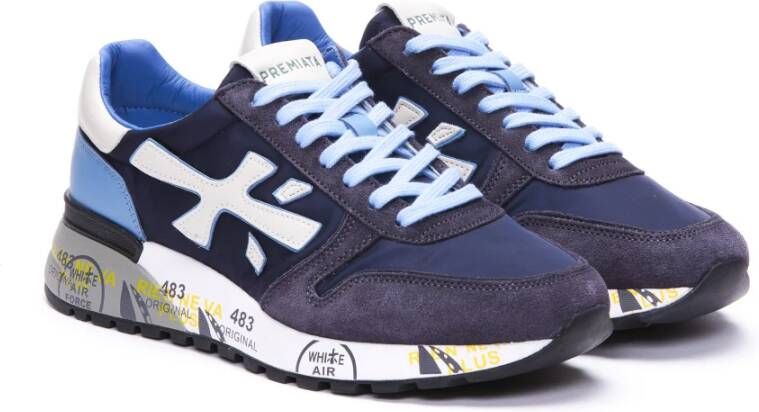 Premiata Sneakers Blauw Heren