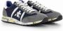 Premiata Blauwe Nylon Sneakers met Suède Inzetstukken Blue Heren - Thumbnail 9