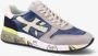 Premiata Blauwe Mick Sneakers met Gekleurde Details Multicolor Heren - Thumbnail 3