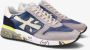 Premiata Blauwe Mick Sneakers met Gekleurde Details Multicolor Heren - Thumbnail 30