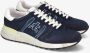 Premiata Blauwe Suède Sneakers Stijlvolle Look Blue Heren - Thumbnail 19