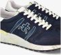 Premiata Blauwe Suède Sneakers Stijlvolle Look Blue Heren - Thumbnail 35