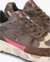 Premiata Vintage Sneakers met Levendige Details Brown Heren - Thumbnail 6